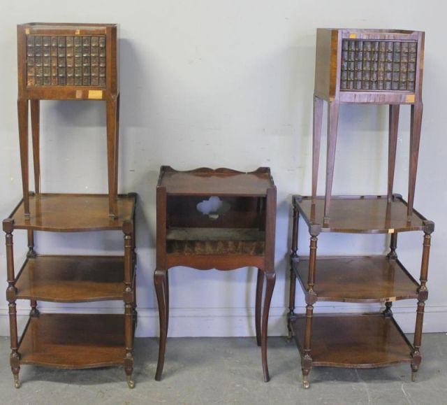 Lot of 5 End Tables in as Found