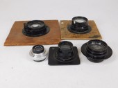 LOT OF 5 ENLARGER LENSES Lot o