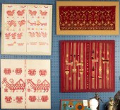 (LOT OF 5) ETHNIC TEXTILES (Lo