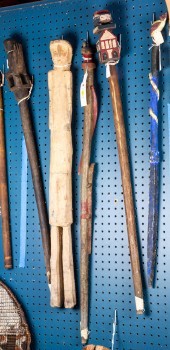 (LOT OF 5) ETHNOGRAPHIC DECORA