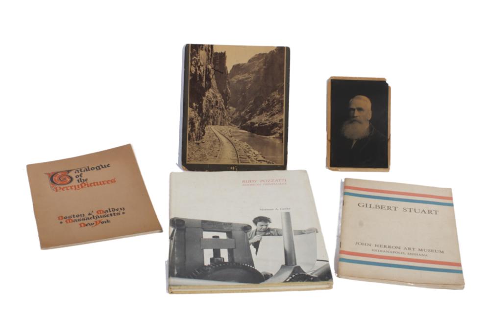 LOT OF 5 FINE ART BOOKS AND