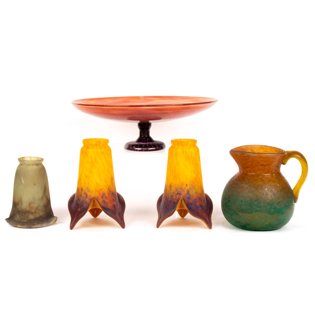 (LOT OF 5) GROUP OF FRENCH ART DECO