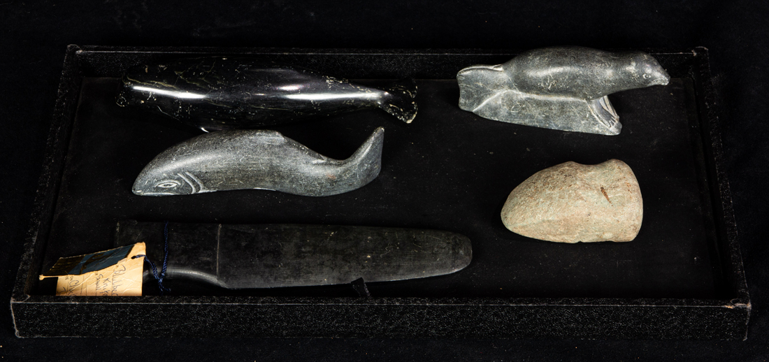 (LOT OF 5) INUIT CARVINGS (Lot of