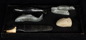 (LOT OF 5) INUIT CARVINGS (Lot