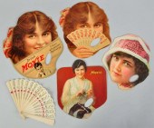 Lot of 5: Moxie Fans. <br />