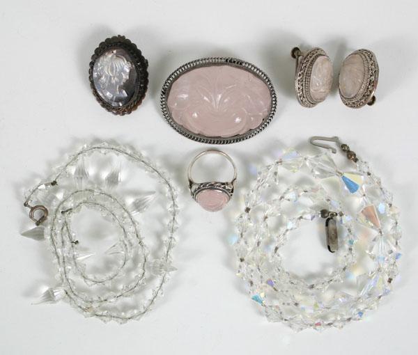 Lot of 5 pieces Art Deco jewelry
