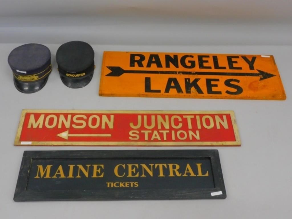 LOT OF (5) RAILROAD MEMORABILIA