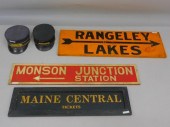 LOT OF (5) RAILROAD MEMORABILI
