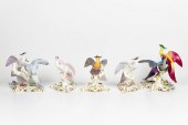 (LOT OF 5) ROYAL CROWN DERBY F