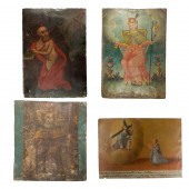 (LOT OF 5) SPANISH COLONIAL TI
