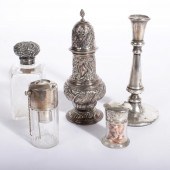 LOT OF 5 STERLING SILVER AND G