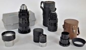 LOT OF 5 TELEVISION LENSES AND