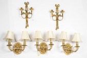 (LOT OF 5) TWO SETS OF TWO-LIG