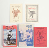 LOT OF 5: VARIOUS WESTERN BOOK