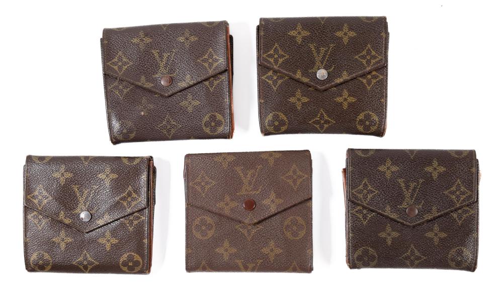 LOT OF 5 VINTAGE LOUIS VUITTON