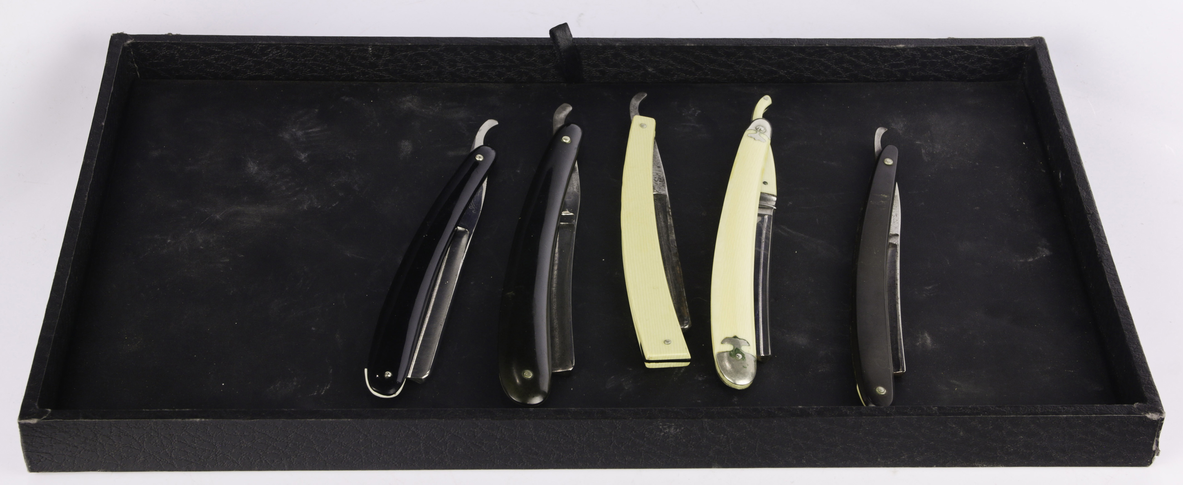 (LOT OF 5) VINTAGE STRAIGHT