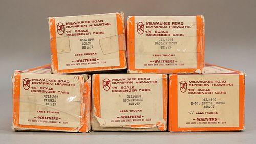 LOT OF 5 WALTHERS 1/4&QUOT;