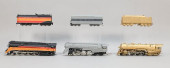 LOT OF 6 - 3 LOCOMOTIVES AND 3