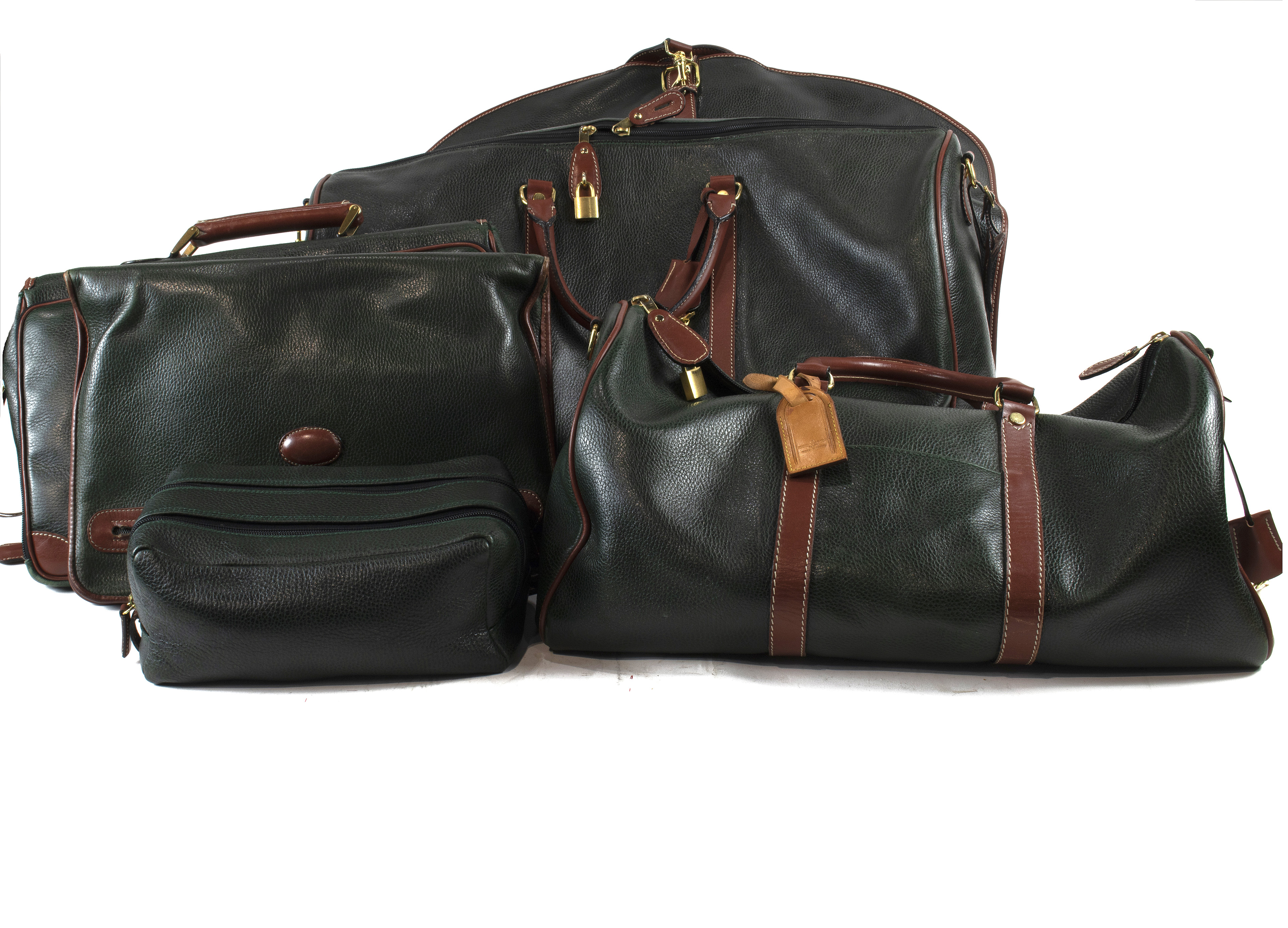 (LOT OF 6) A COLE HAAN LEATHER