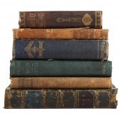LOT OF 6 ANTIQUE 19TH CENTURY