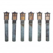 (LOT OF 6) ARTS AND CRAFTS STY