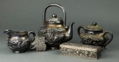 (LOT OF 6) ASIAN EXPORT SILVER