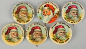 Lot of 6: Assorted Santa Pinba