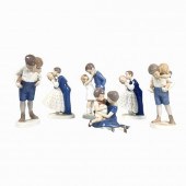 LOT OF 6 BING & GRONDAHL COPEN