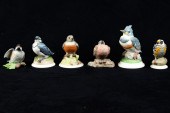 (LOT OF 6) BOEHM PORCELAIN FLE