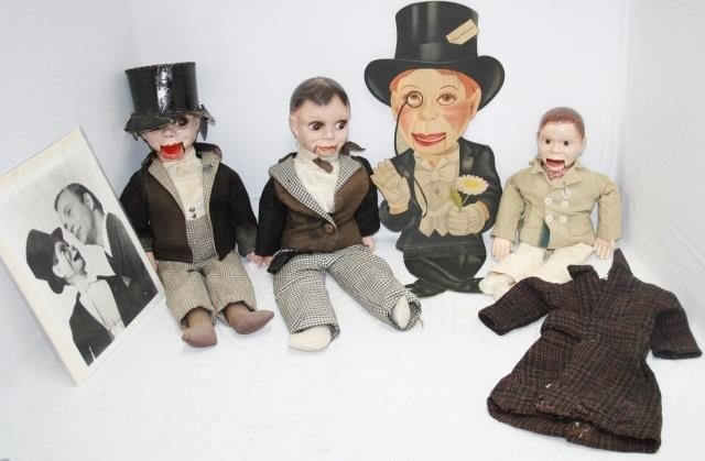 LOT OF 6 CHARLIE MCCARTHY RELATED