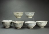 (LOT OF 6) CHINESE EXPORT UNDE