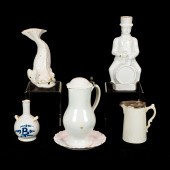 (LOT OF 6) CONTINENTAL FAIENCE