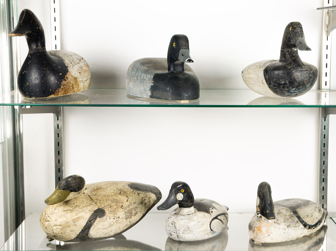 (LOT OF 6) DUCK DECOYS: THE