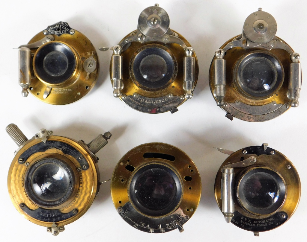 LOT OF 6 EARLY LENSES AND