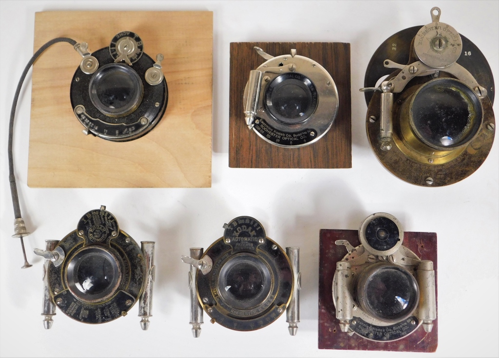 LOT OF 6 EARLY LENSES AND