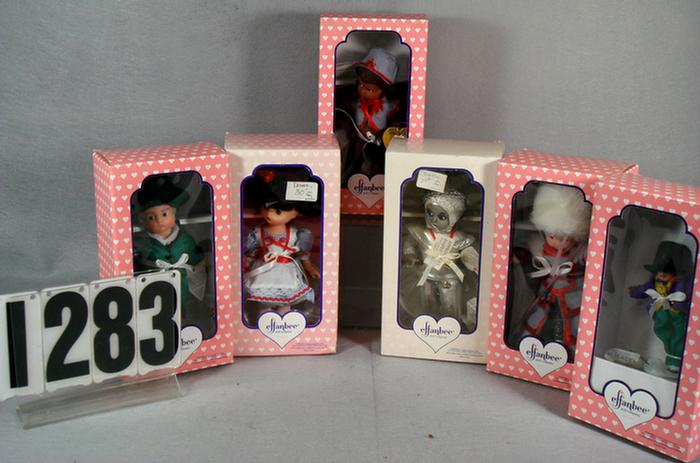Lot of 6 Effanbee Wizard of Oz