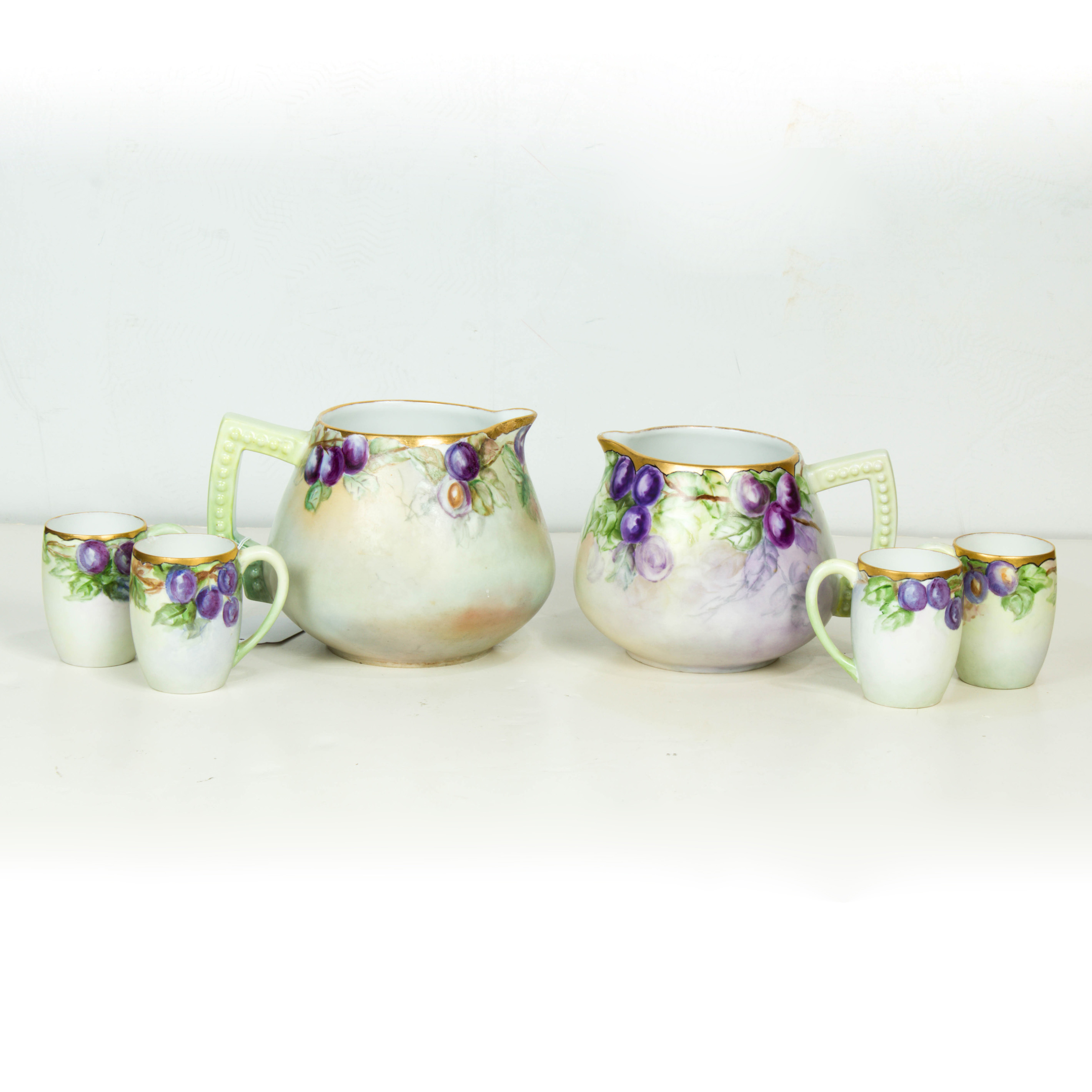 (LOT OF 6) GERMAN PORCELAIN
