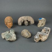 (LOT OF 6) GRECO-BUDDHIST STON