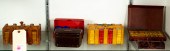 (LOT OF 6) GROUP OF ART DECO B
