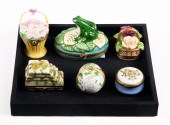 (LOT OF 6) HALCYON DAYS ENAMEL