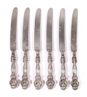 LOT OF 6 HANDCRAFTED SILVER SI