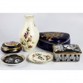 (LOT OF 6) HUNGARIAN PORCELAIN