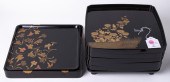 (LOT OF 6) JAPANESE LACQUERED