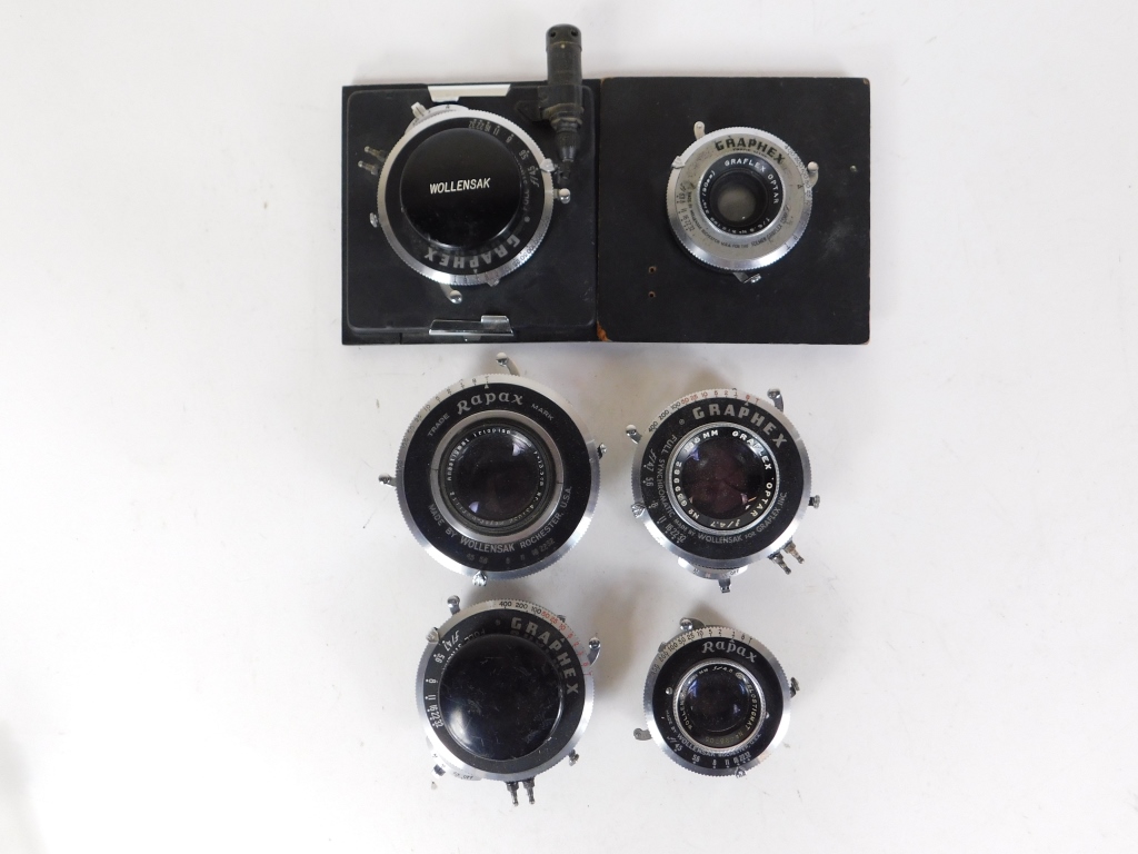 LOT OF 6 LENSES #6 Lot of 6 lenses.