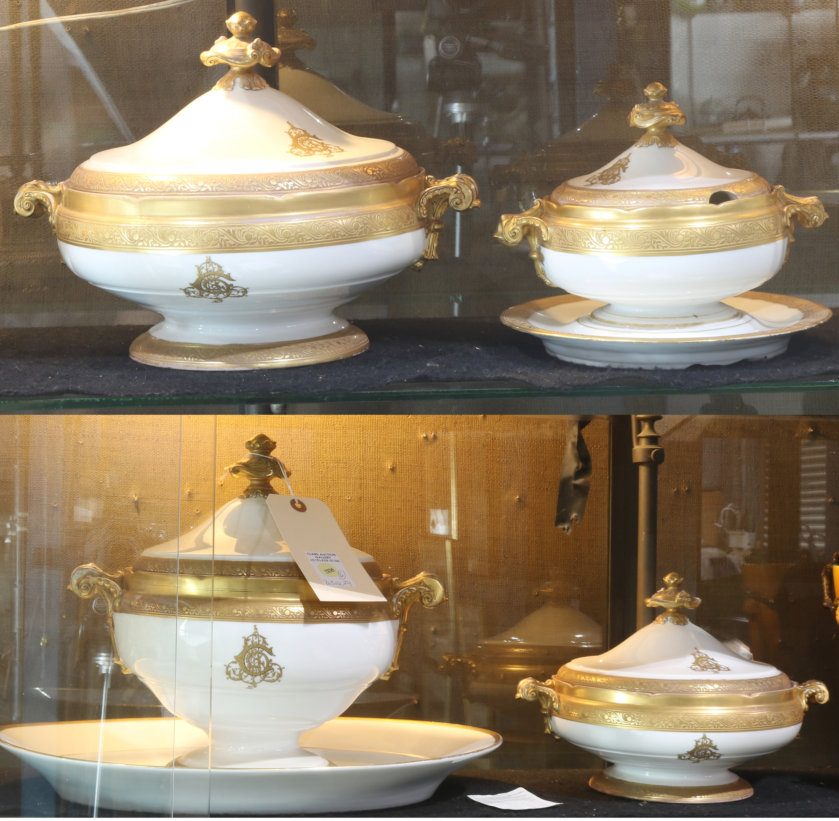 (LOT OF 6) LIMOGES JEAN POUYAT