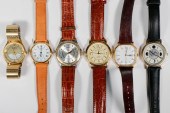 LOT OF (6) MENS DRESS WATCHES