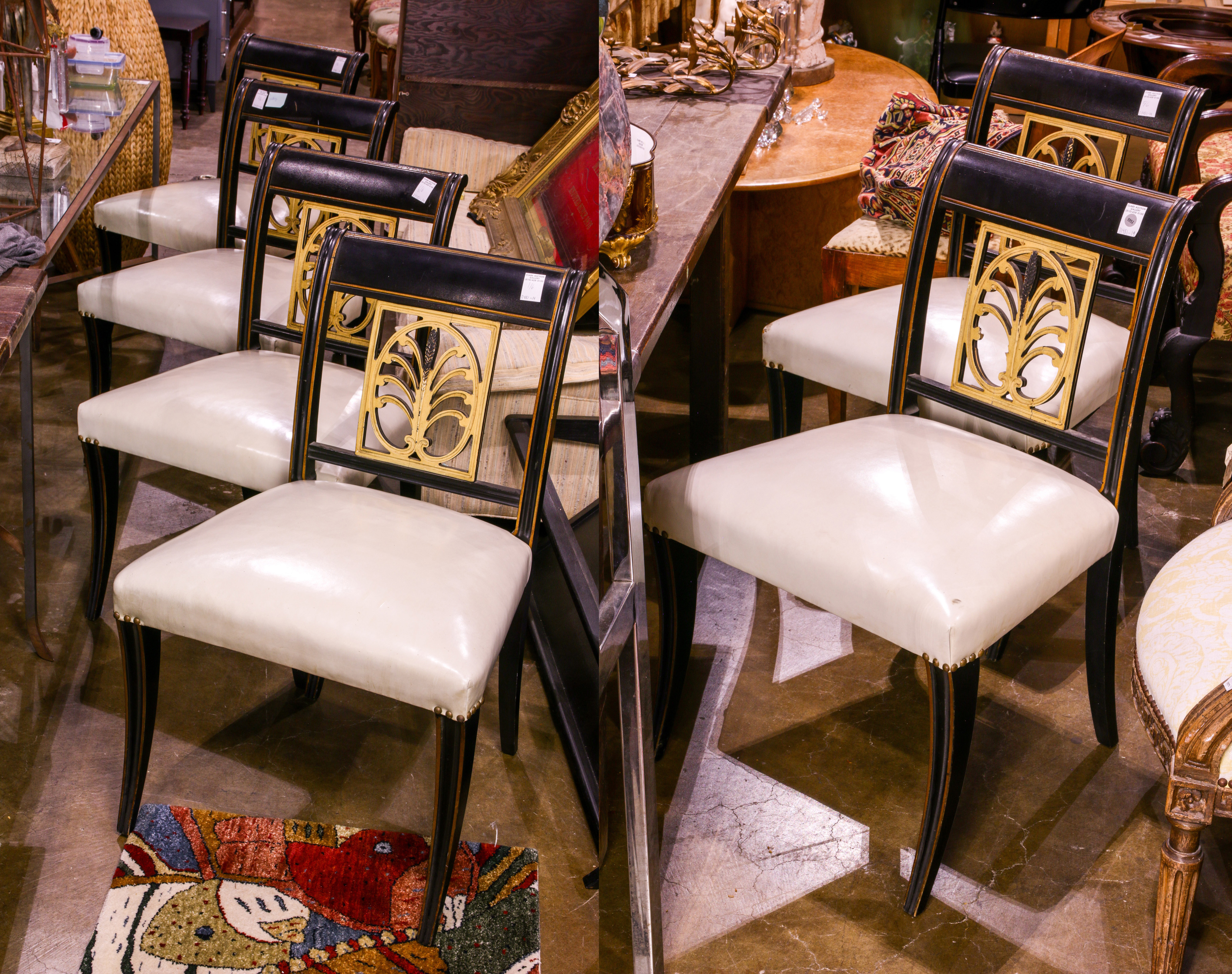 (LOT OF 6) NEOCLASSICAL STYLE