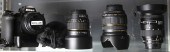 (LOT OF 6) NIKON D1X DSLR CAME