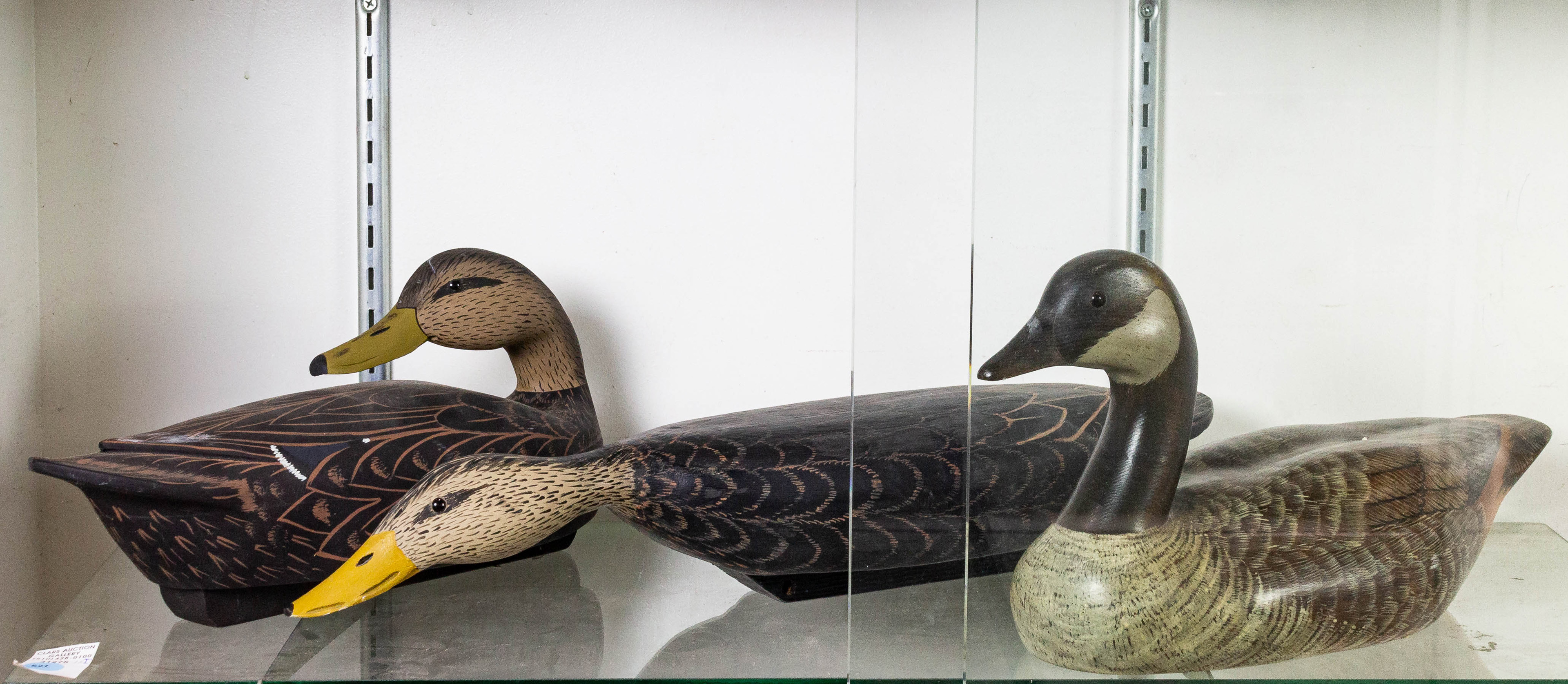 (LOT OF 6) PAINTED WOOD DUCK