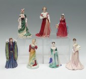 LOT OF 6 ROYAL DOULTON LADIES: